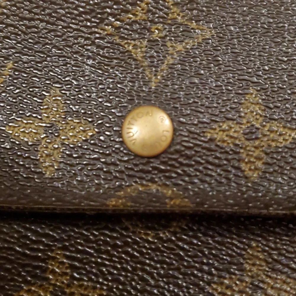Louis Vuitton LV wallet brown